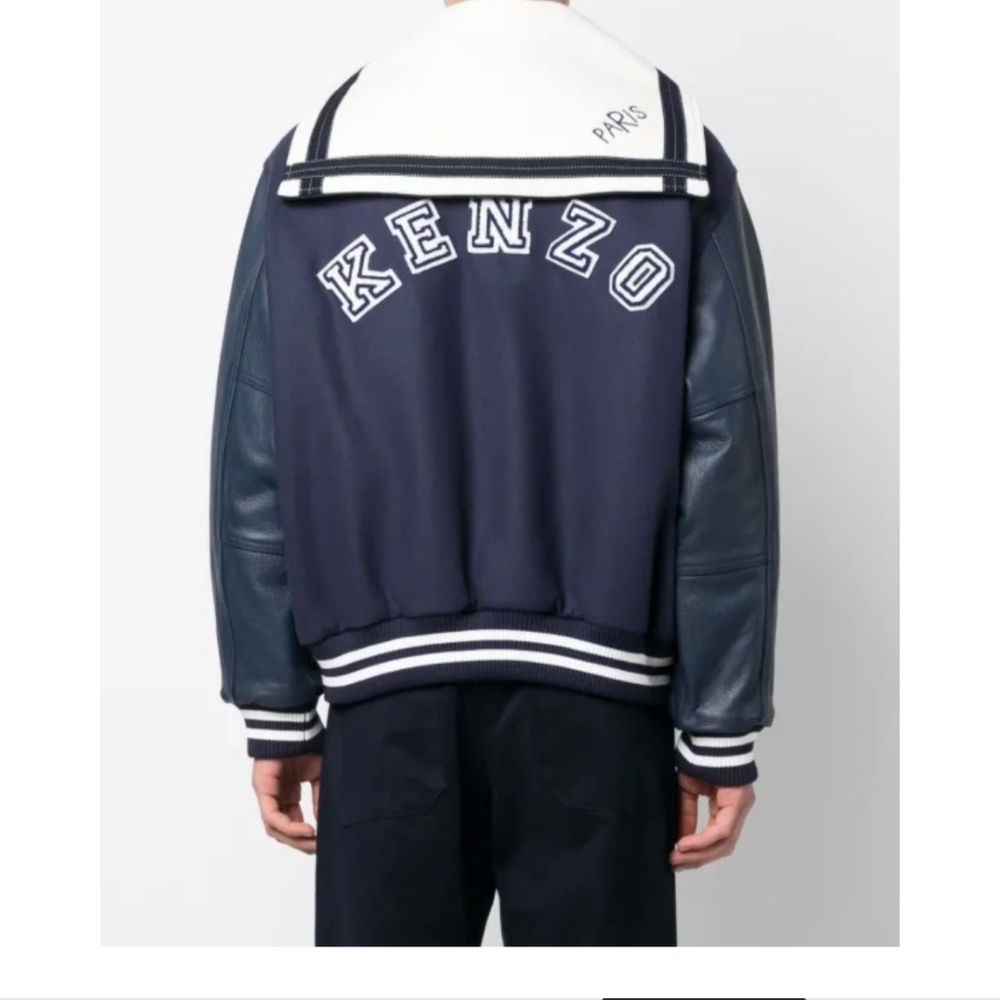 Kenzo logo bomber jacket